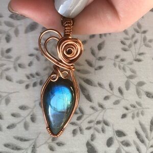 Labradorite necklace